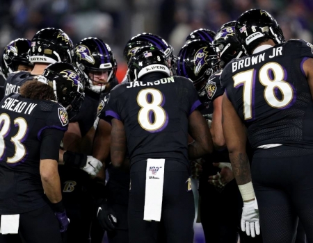 Ravens muestra su poderío y conquista la AFC Norte
